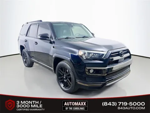 Black 2020 Toyota 4Runner Nightshade for sale in Summerville, SC