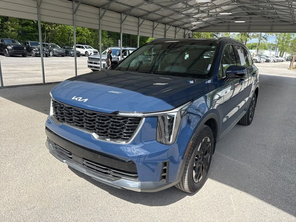 Blue 2024 Kia Sorento S for sale in Summerville, SC