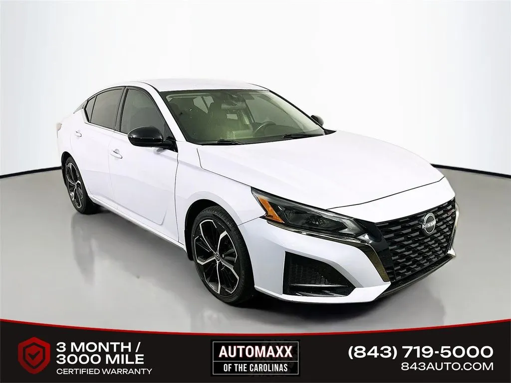 White 2024 Nissan Altima 2.5 SR for sale in Summerville, SC