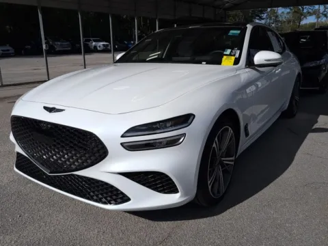 White 2025 Genesis G70 3.3T Sport Advanced for sale in Summerville, SC