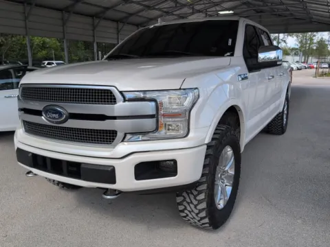 White 2019 Ford F-150 Platinum for sale in Summerville, SC