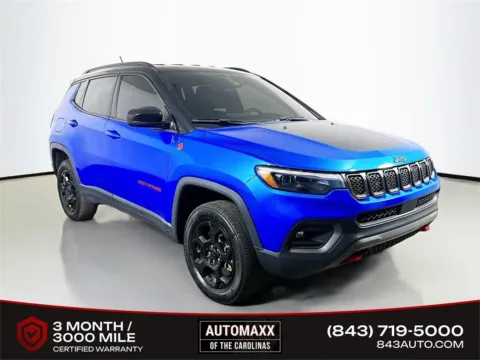 Blue 2023 Jeep Compass Trailhawk for sale in Summerville, SC