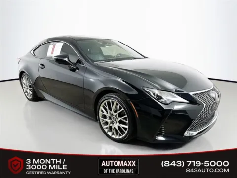 Black 2020 Lexus RC 350 for sale in Summerville, SC