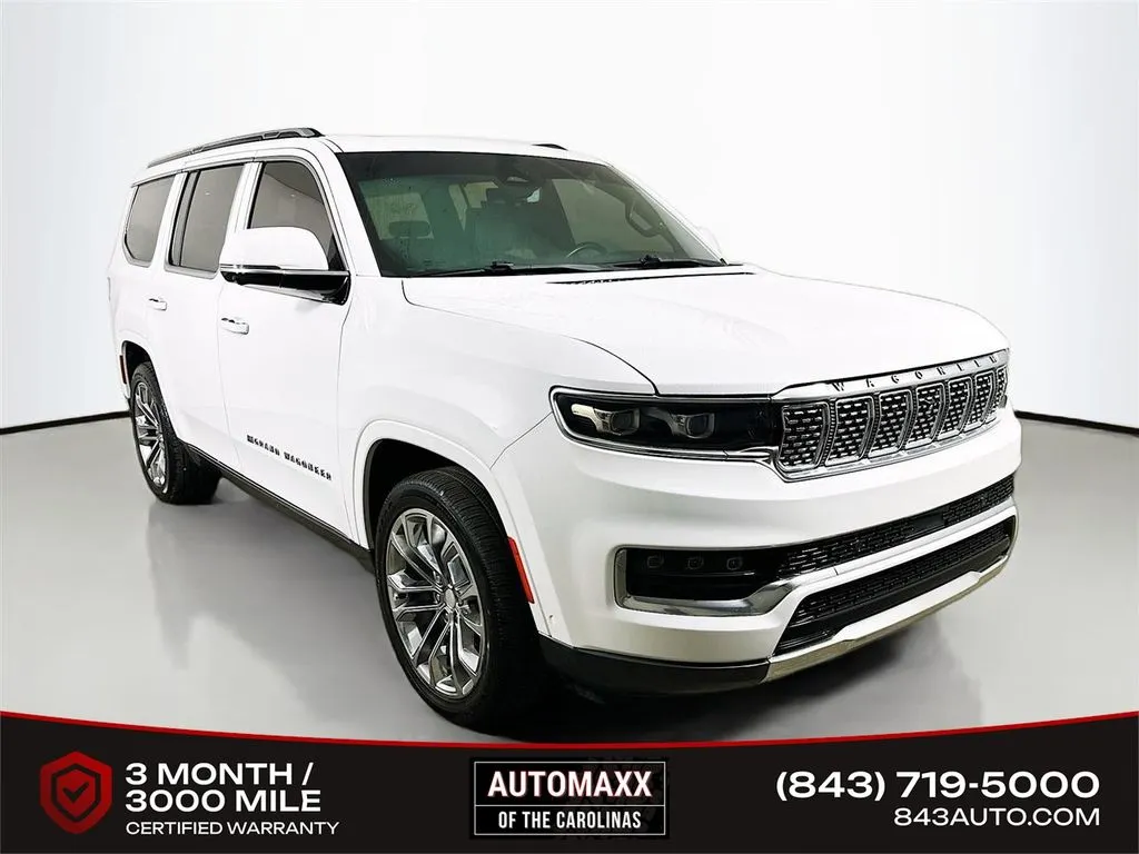 White 2022 Jeep Grand Wagoneer Series II for sale in Summerville, SC