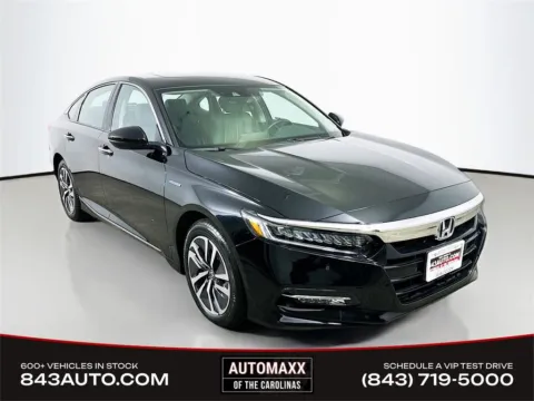 Black 2020 Honda Accord Hybrid Touring for sale in Summerville, SC