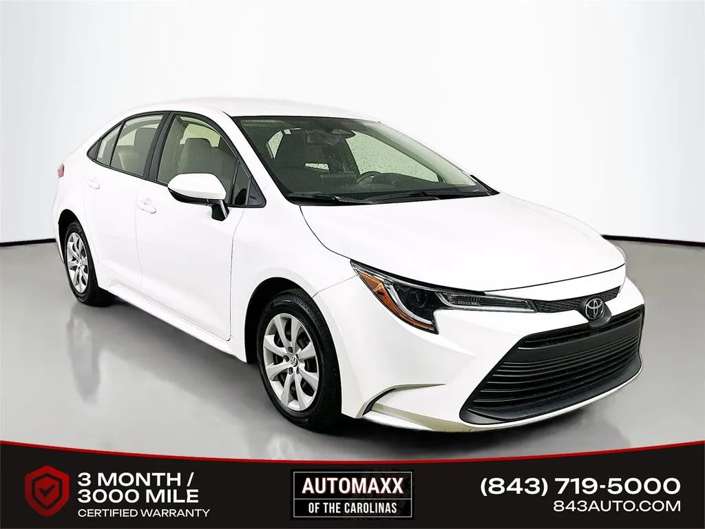 White 2023 Toyota Corolla LE for sale in Summerville, SC