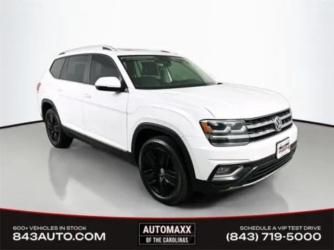 White 2019 Volkswagen Atlas SEL for sale in Summerville, SC