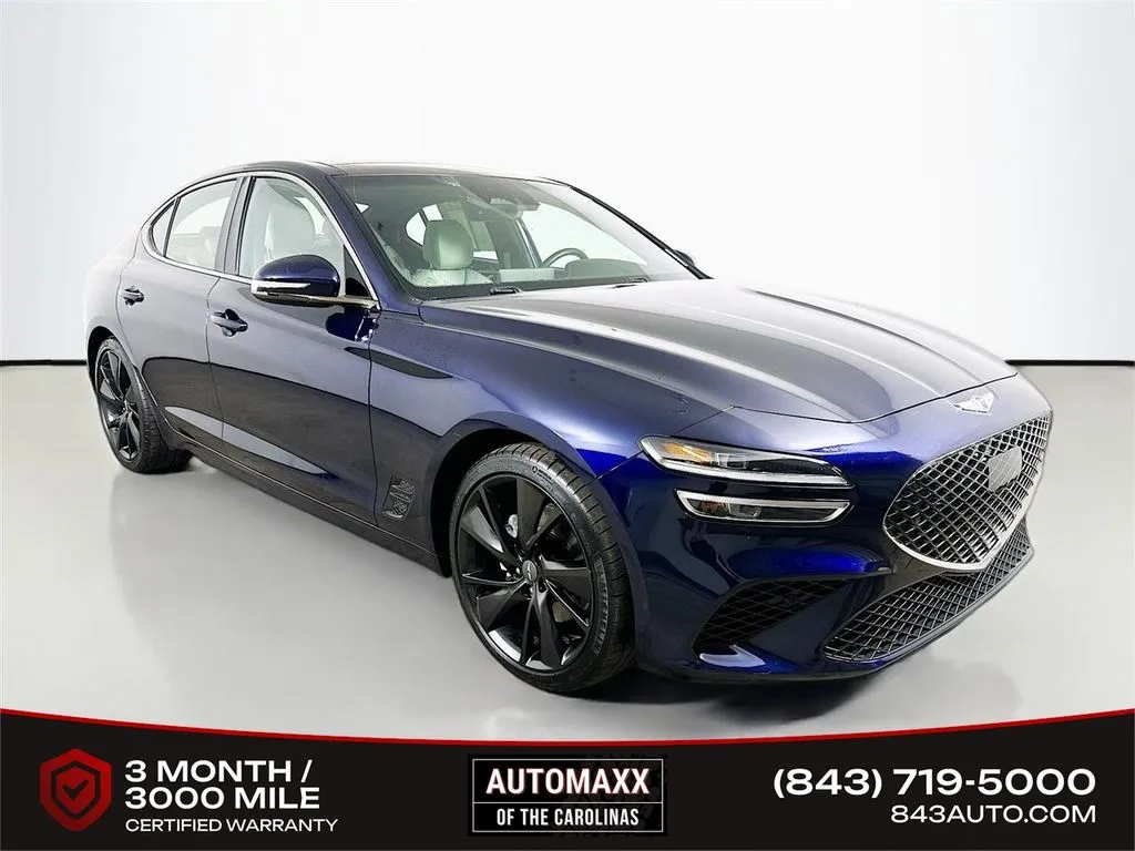 Blue 2023 Genesis G70 2.0T for sale in Summerville, SC