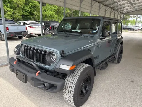 Gray 2024 Jeep Wrangler Sport S for sale in Summerville, SC