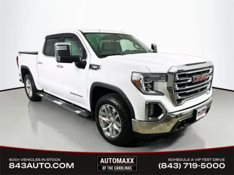 White 2021 GMC Sierra 1500 SLT for sale in Summerville, SC