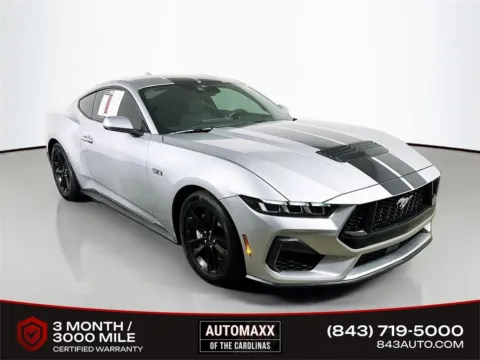 Silver 2024 Ford Mustang GT for sale in Summerville, SC