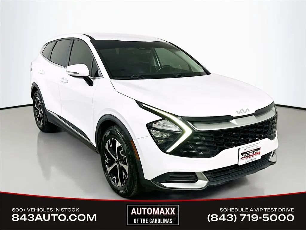 White 2023 Kia Sportage EX for sale in Summerville, SC