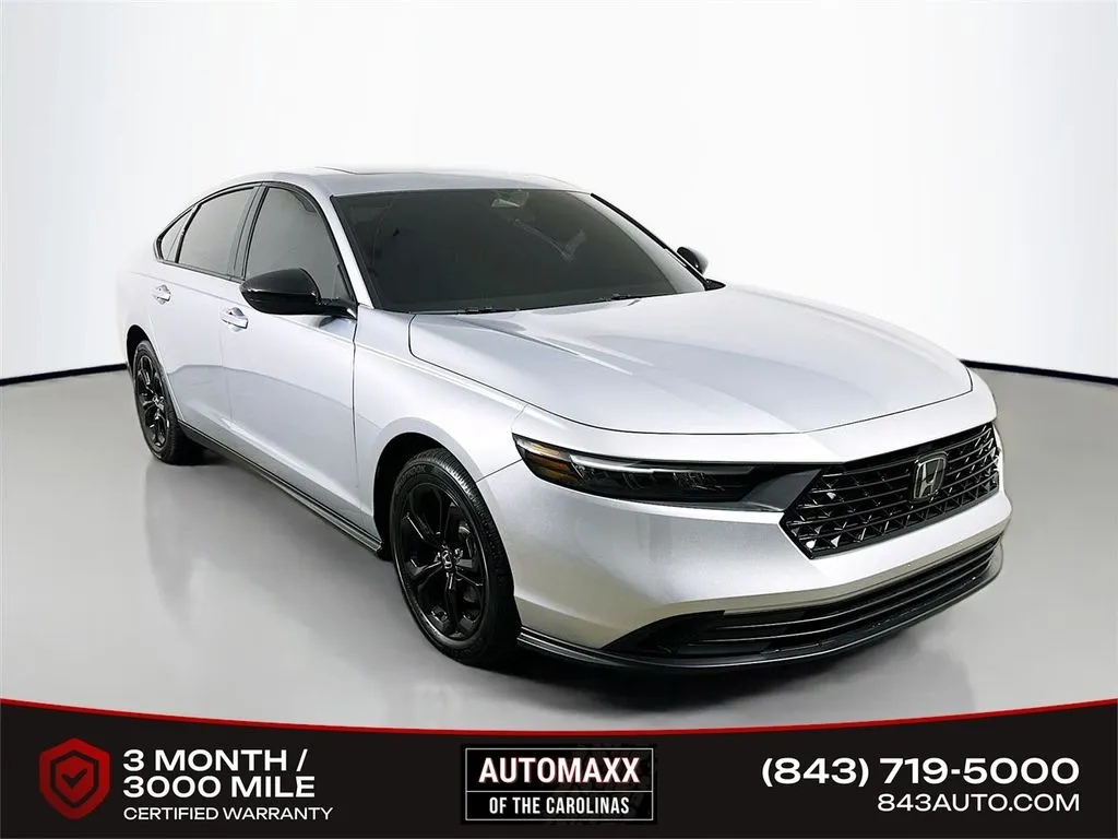 Silver 2025 Honda Accord SE for sale in Summerville, SC