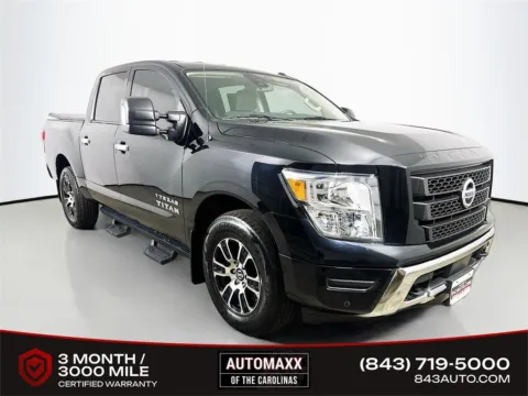 Black 2021 Nissan Titan SV for sale in Summerville, SC