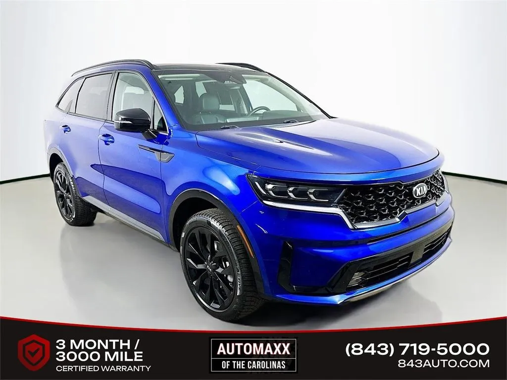 Blue 2021 Kia Sorento SX for sale in Summerville, SC