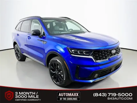 Blue 2021 Kia Sorento SX for sale in Summerville, SC