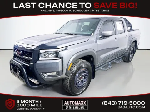 Another view of 2025 Nissan Frontier PRO-4X for sale in Summerville, SC at Automaxx of the Carolinas