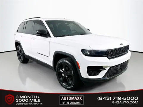 White 2023 Jeep Grand Cherokee Altitude X for sale in Summerville, SC