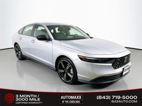 Silver 2024 Honda Accord Hybrid Sport for sale in Summerville, SC