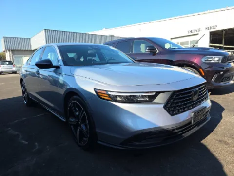 Silver 2024 Honda Accord Hybrid Sport for sale in Summerville, SC