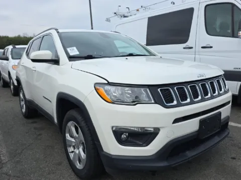 White 2021 Jeep Compass Latitude for sale in Summerville, SC
