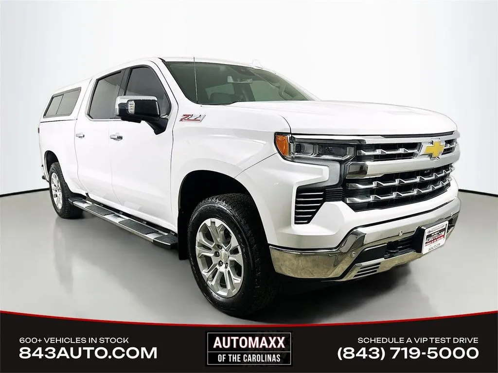 White 2023 Chevrolet Silverado 1500 LTZ for sale in Summerville, SC
