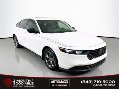 White 2024 Honda Accord Hybrid Sport for sale in Summerville, SC