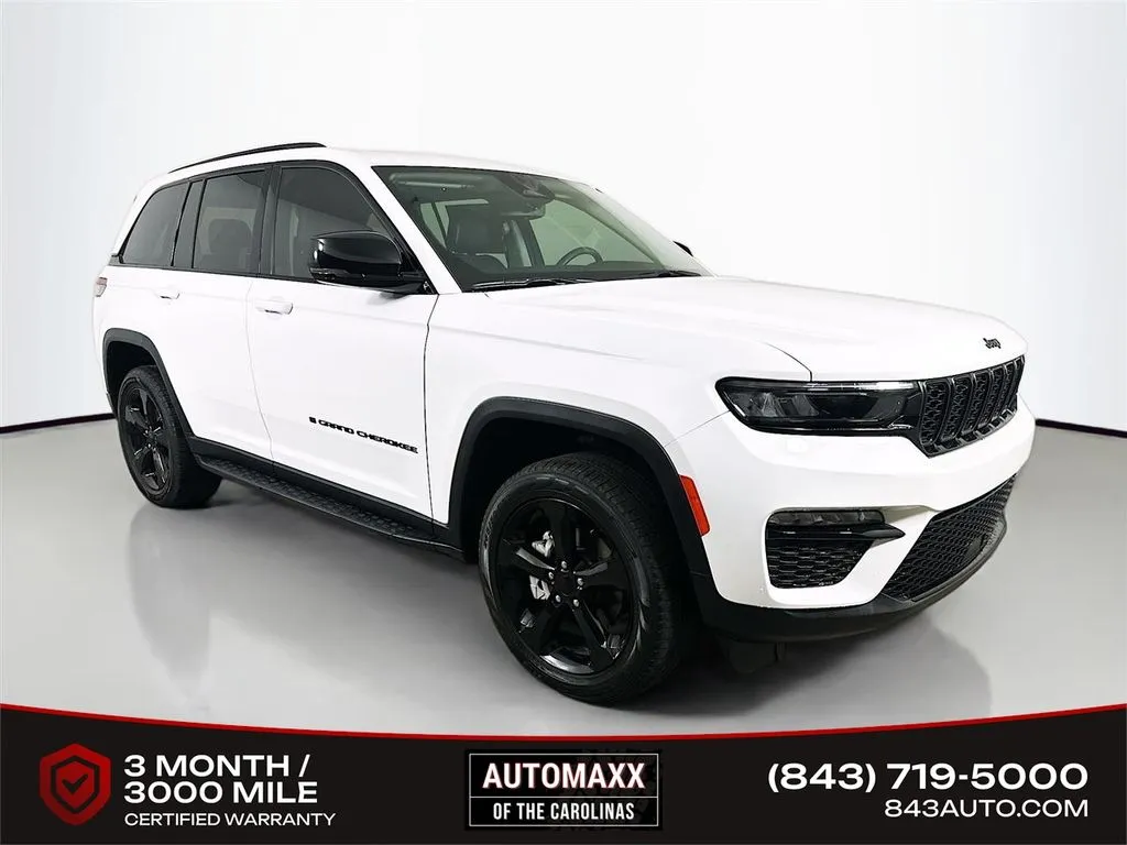 White 2023 Jeep Grand Cherokee Limited for sale in Summerville, SC