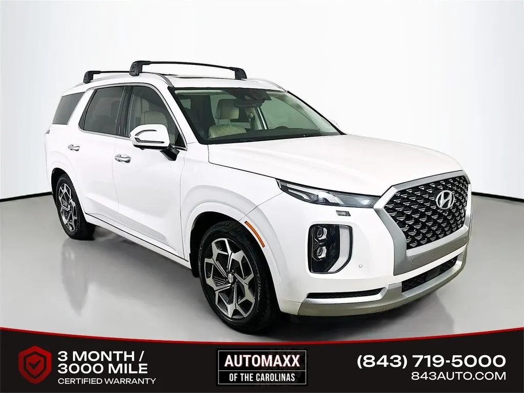 White 2021 Hyundai Palisade Calligraphy for sale in Summerville, SC