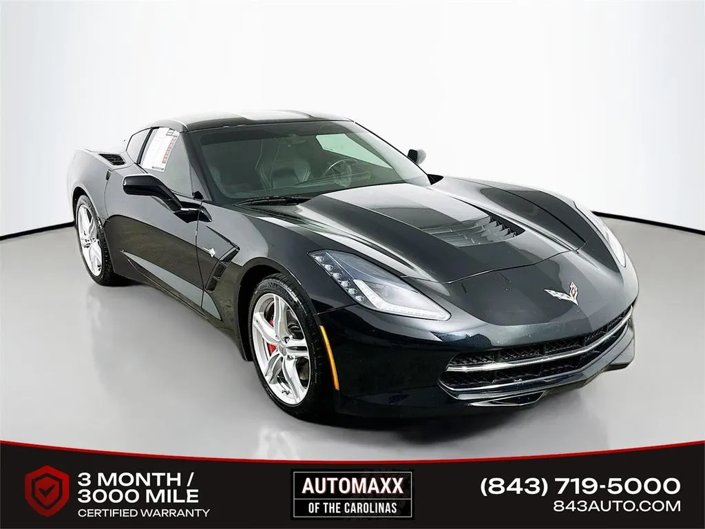 Black 2016 Chevrolet Corvette Stingray for sale in Summerville, SC