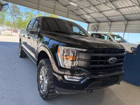 Black 2021 Ford F-150 Lariat for sale in Summerville, SC