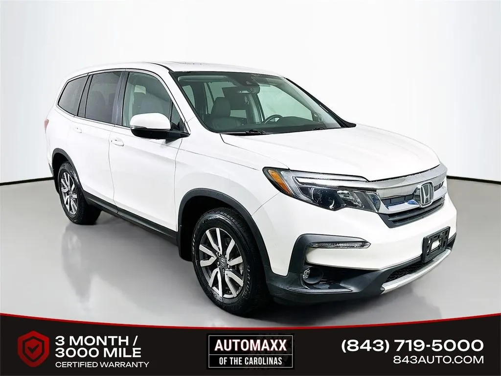 White 2022 Honda Pilot EX-L for sale in Summerville, SC