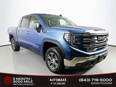 Blue 2024 GMC Sierra 1500 SLT for sale in Summerville, SC