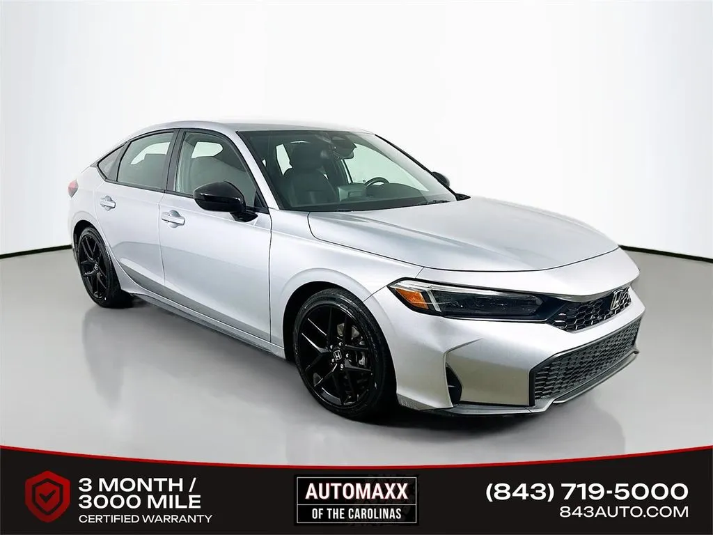 Silver 2025 Honda Civic Sport for sale in Summerville, SC