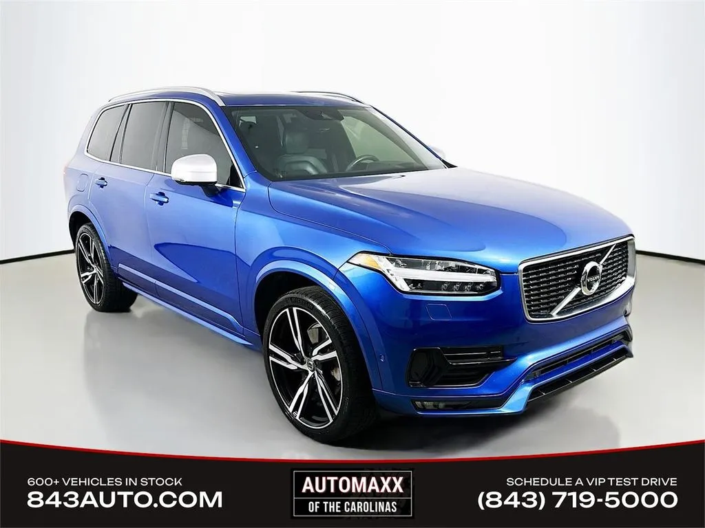 Blue 2019 Volvo XC90 T6 R-Design for sale in Summerville, SC