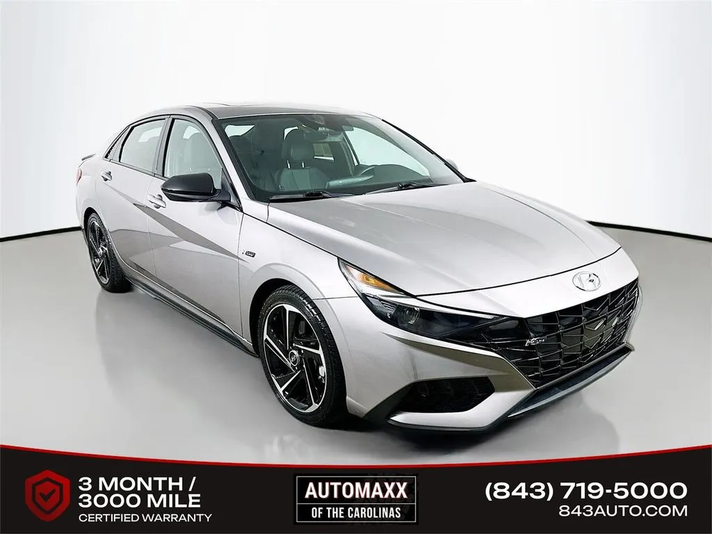 Silver 2023 Hyundai Elantra N Line for sale in Summerville, SC