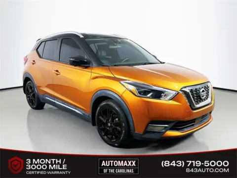 Black 2020 Nissan Kicks SR for sale in Summerville, SC