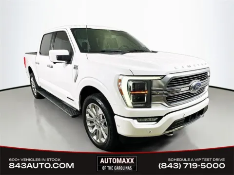 White 2022 Ford F-150 Limited for sale in Summerville, SC