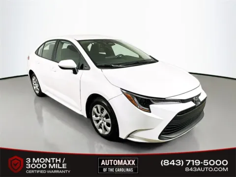 White 2025 Toyota Corolla LE for sale in Summerville, SC