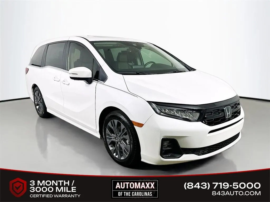 White 2025 Honda Odyssey Touring for sale in Summerville, SC