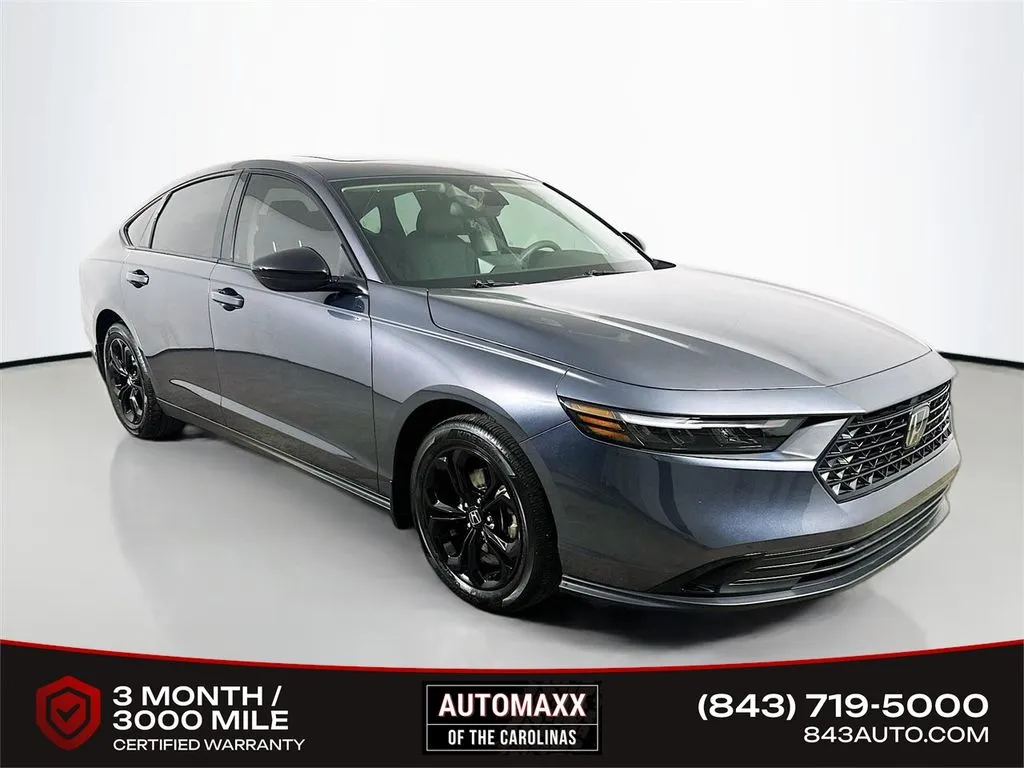 Silver 2025 Honda Accord SE for sale in Summerville, SC