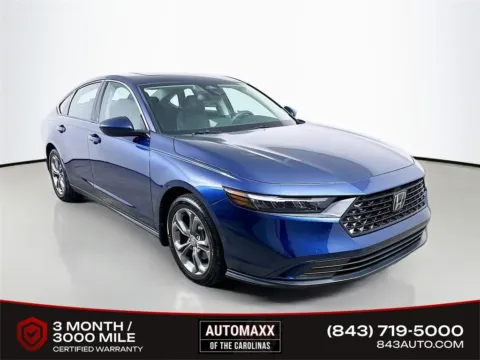 Blue 2024 Honda Accord EX for sale in Summerville, SC