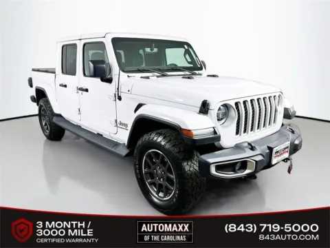 White 2022 Jeep Gladiator Overland for sale in Summerville, SC