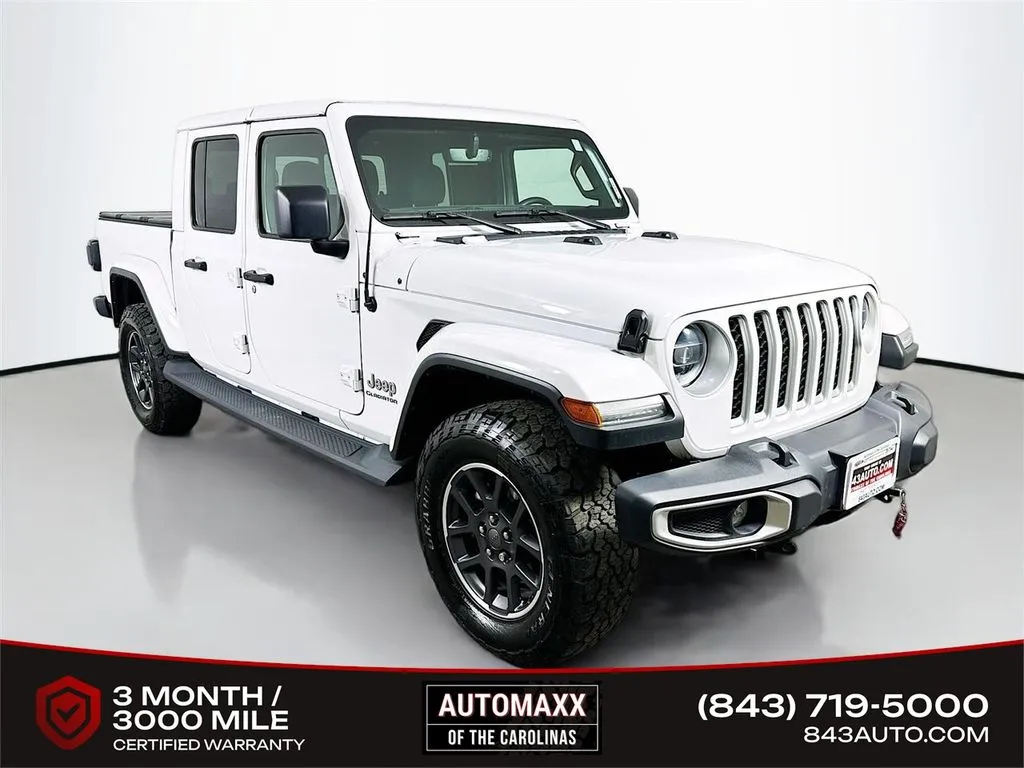 White 2022 Jeep Gladiator Overland for sale in Summerville, SC