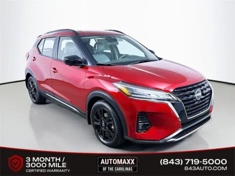 Red 2022 Nissan Kicks SR for sale in Summerville, SC