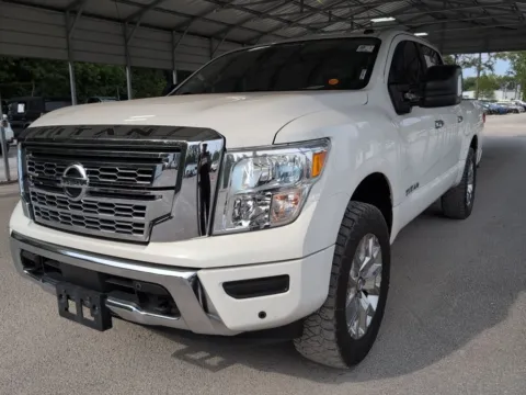 White 2021 Nissan Titan SV for sale in Summerville, SC