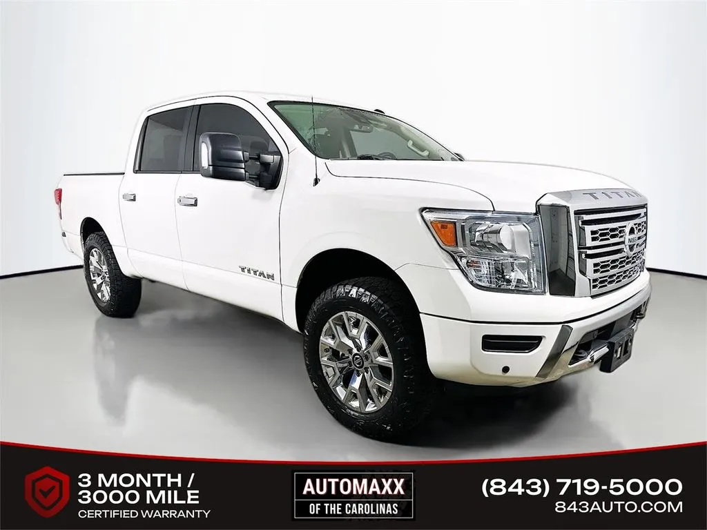White 2021 Nissan Titan SV for sale in Summerville, SC