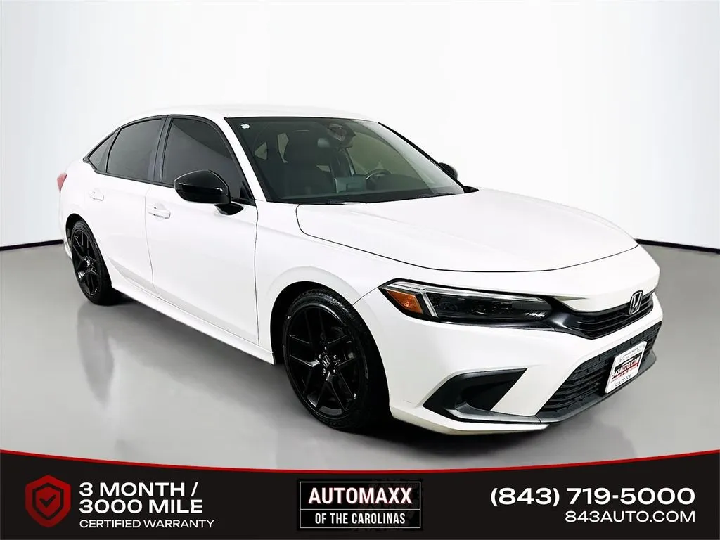 White 2024 Honda Civic Sport for sale in Summerville, SC