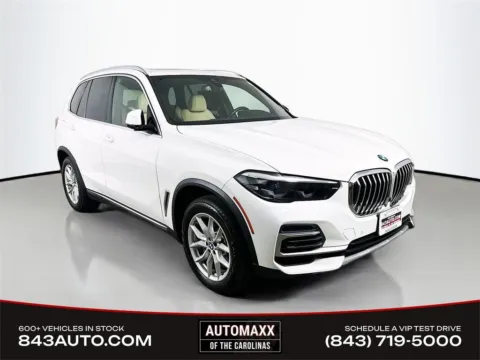 White 2022 BMW X5 sDrive40i for sale in Summerville, SC