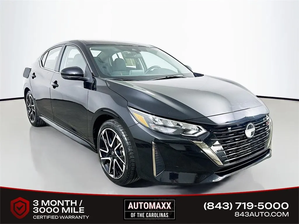 Black 2025 Nissan Sentra SR for sale in Summerville, SC